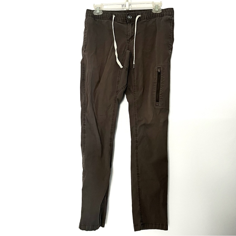 Vuori Brown Ripstop Tech‎ Pants - Small